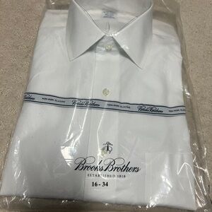 Brooks Brothers Classic White Dress Shirt